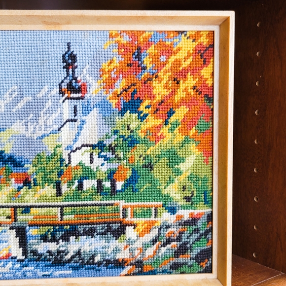 Needle-Point Landscape - Picture 2 of 4